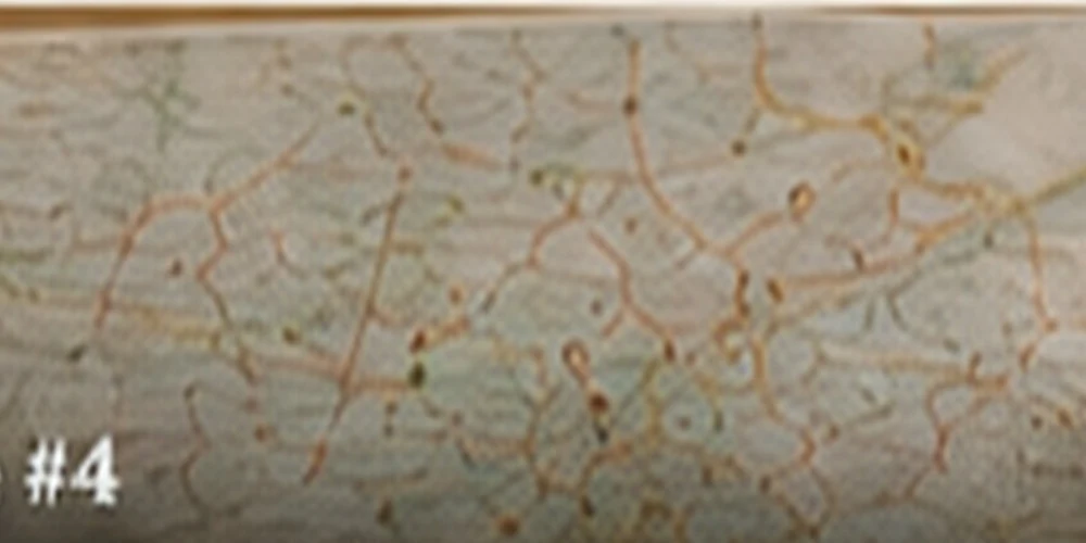 Map and planning notes representing the Bristol producer network.